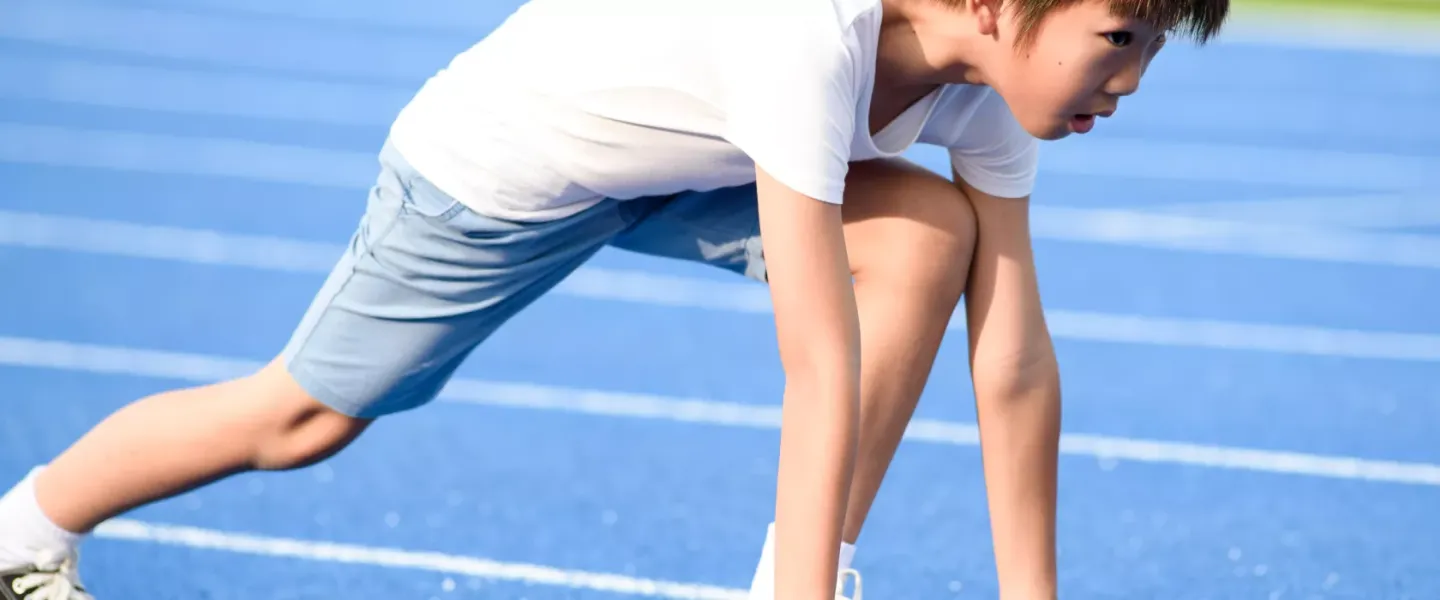 Track and Field Banner